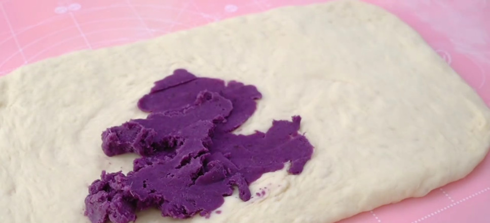 紫薯吐司面包的步骤