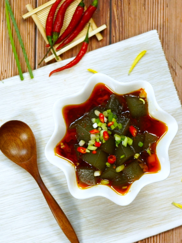 炒凉粉成品图