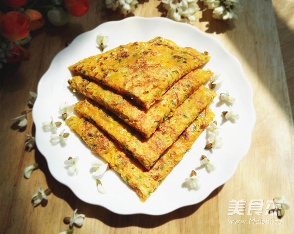 槐花饼的步骤