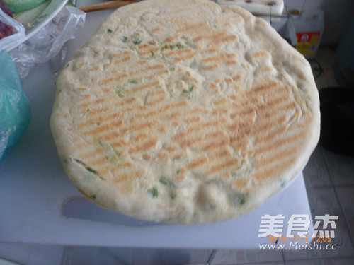 山东发面葱油饼成品图