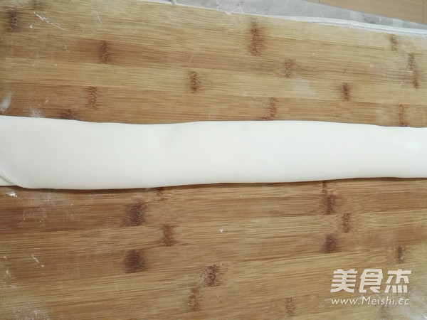 椒盐花卷的步骤