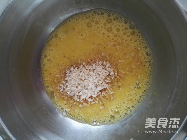 槐花饼的步骤