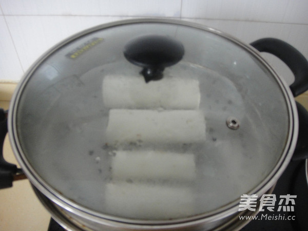 上海桂花条头糕的步骤