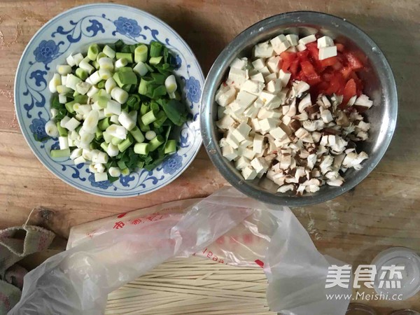 长安农家家常酸汤面的步骤