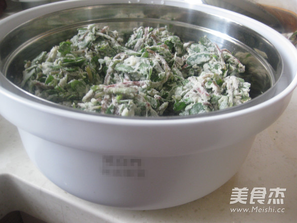 陕西麻子菜馍的步骤