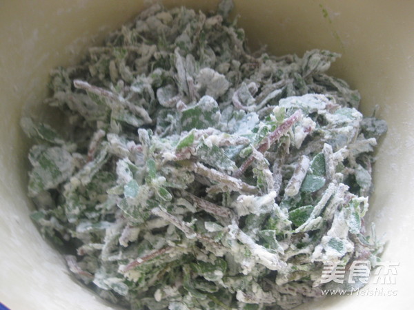 陕西麻子菜馍的步骤
