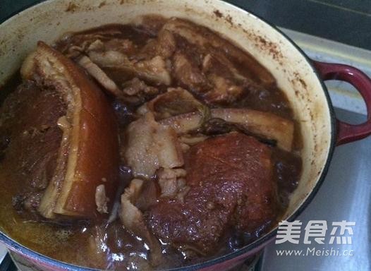 腊汁肉夹馍的步骤