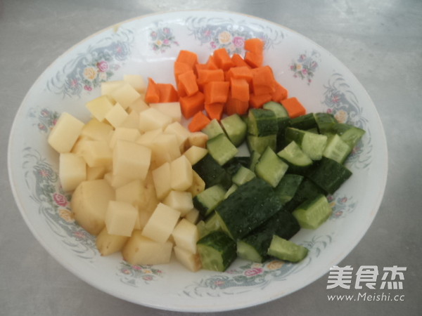 陕西裤带面的步骤