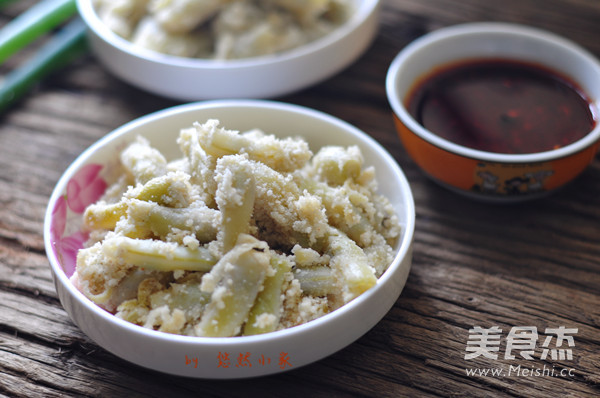 豆角蒸菜成品图