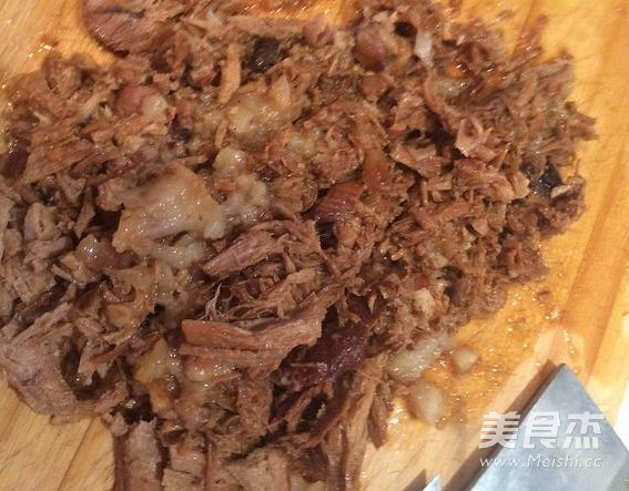 腊汁肉夹馍的步骤