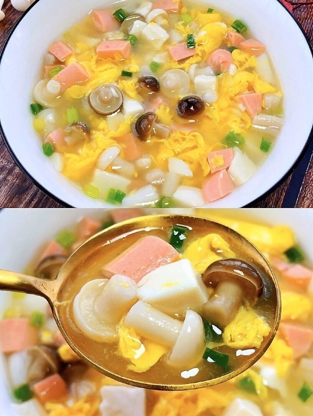 低脂不胖滋补菌菇汤的做法