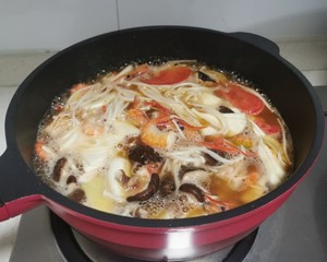 美味又减脂的鲜虾番茄豆腐汤|马克西姆不粘锅的做法 步骤9