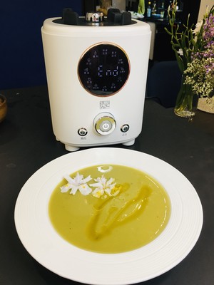 西式豌豆浓汤的做法 步骤7