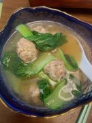 青汆丸子