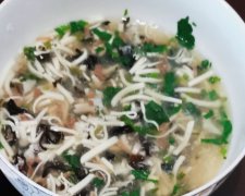 西湖牛肉羹，小朋友最爱