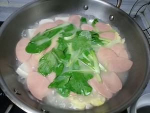 健康美味的三鲜汤的做法 步骤6