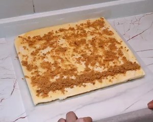 香葱肉松蛋糕卷这样做‼️满屋飘香（小视频食谱）的做法 步骤12