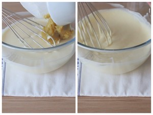 网红巴斯克焦烤蛋糕（红薯版本）的做法 步骤6