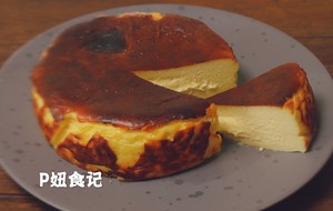 网红巴斯克焦烤蛋糕（红薯版本）的做法 步骤11