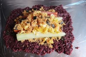【紫米饭团】｜健康减脂｜快手早餐的做法 步骤9
